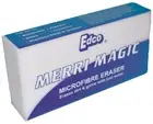 Edco Merri Magic Sponges Pack of 12 Microfibre Eraser - Use only water NATURAL