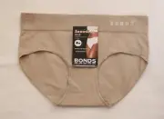 Bonds Ladies WWGCA LFX Sage It Isnt Side Seamfree Seamless Midi Brief Size 8 New