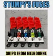 1 Input 4 Output Lmi Midi Fus holder Comes With 4 Fuses Of Your Choice Free Post