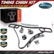 9pcs Engine Timing Chain Kit for Nissan Altima 2002-2006 Maxima Quest V6 3.5L