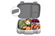 2 x Bentgo Fresh Version 2 Lunch Box Container Storage Grey