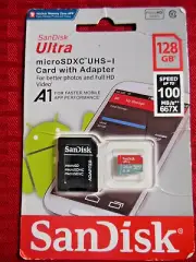 Sandisk ULTRA Micro SDXC -UHS-I * 128GB * 100MB/s *667X * Free Shipping