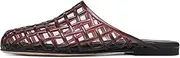 [Molozoey] Clear Jelly Shoes for Women Slip on Jelly Mesh Slides Comfortable Closed Toe Flats Sandals Summer Beach Slippers.