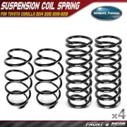 4x Front & Rear Coil Spring Set for Toyota Corolla 2014 2015 2016-2019 L4 1.8L (for: Toyota)