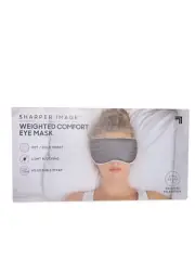 eye mask weighted comfort Hot and cold insert light blocking Adjustable strap