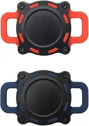 DSWERUOF AirTag Dog Collar Holder(2 Packs),Waterproof Protective Case for AirTags for Dogs and Cats,Durable and Lightweight Pets Protective Case for Apple Tag.