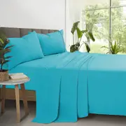 Bedding King 2000TC Super Soft Bamboo Sheet Set - Teal