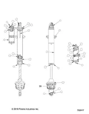Polaris Body, Genuine OEM Part 1800602, Qty 1