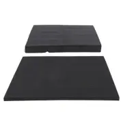 2 Sheet Black EVA Foam Headboard Stoppers Headboard Pads Bed Wall Bumper For BX5