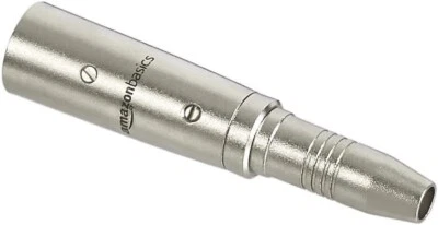 1/4 inch balanced female to XLR male adapter