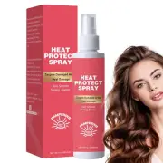Heat Protectant Spray Blow Dry Spray 450F Heat Protection 180ml Leave-In