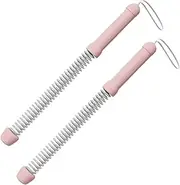 Exercise Ropes Training Ropes Heavy,Exercise Battle Ropes - 2X Training Rod Replacement Spring Strength Lightweight Muscle Building Tool for Gym Beginners Workouts Home Outdoor
