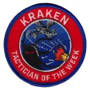 HSC-28 Dragon Whales KRAKEN Tactician Of The Week Shoulder Patch