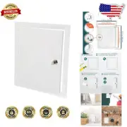 Premium 10" x 12" Lockable White Access Panel - Ideal for Hidden Service Areas
