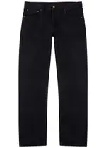Nudie Jeans Gritty Jackson Black Straight-leg Jeans - 28 (W28 / XS) 28 (W28 / XS)
