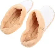MOKKHNB 1Pair Detachable Plush Winter Shoe Inserts for Hole Shoes Warm and Comfortable Easy to Clean for Adults Men and Women Removable Design for Convenient Use