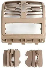 LHD RHD Rear Air Conditioning AC Vent Grille Outlet Cover Panel Compatible For Mercedes Benz W218 CLS Class CLS220 260 300 320 350 400 550(Almond Beige high)