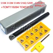 S16Q-STFCL11 16mm Lathe Internal Turn Tool Boring Bar +TCMT110204 BP1125 Inserts