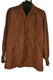 Men's Casual Shirt Jacket With Lining and 2 Small Vent art. Monza 12M