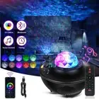 Night Light Lamp Fun Gifts for Girls and Boys Rotating Star Sky Moon LED Lights