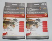Lot of 2 Simple Living 25pc Max PRO Anywhere Outdoor Sticky Replacement Strips