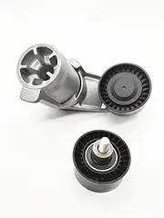 Timing Chain Tensioner FIT for BMW N55 Engine Belt Tensioner Guide Pulley E70 X5 OEM; 11288604266 11288604267 11287628661(8PK1390) Adjuster Tensioner Rod(2)