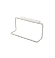 3Pcs Cabinet Door Back Towel Rack Plastic Multi-purpose Sundries Hanging