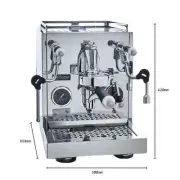 BELLEZZA INIZIO R 1 GROUP BRAND NEW DOMESTIC ESPRESSO COFFEE MACHINE HOME LATTE