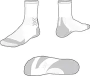 [X-SOCKS] Run Discover Crew Arctic