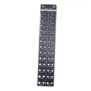 28 Size Nut and Bolt Identification Tool Ruler, Nut and Bolt Thread Checker 14