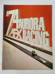 AURORA 1974 AFX RACING CATALOG Slot Cars PETER REVSON Race Sets Accessories