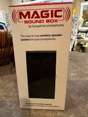 Magic sound box by Sunpak for smartphones new in box
