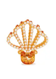 Valet Studio Calypso Embellished Hair Clip - Pearl ONE SIZE