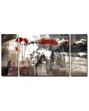 Ready2HangArt Abstract Flower VIII Wrapped Canvas Wall Art by Tristan Scott