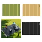 Camping Table Mat Folding Silicone Table Mat for Kitchen Island Beach Picnic