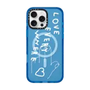 iPhone 16 Pro Max Impact Case MagSafe Compatible LOVE PISTOL 01