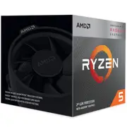 AMD Ryzen 5 3400G CPU 4 Core / 8 Threads - Max Boost 4.2Ghz - AM4 Socket - Radeon RX Vega 11 Graphics With Wraith Spire Cooler - 65W [YD3400C5FHBOX]