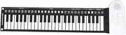 WHAMVOX 49-key Roll-up Electronic Piano Portable Keyboard Piano for Music Practice Foldable Roll-up Keyboard Built-in Speaker