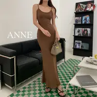 在飛比找蝦皮商城優惠-ANNE｜性感大U領細肩帶魚尾洋裝【AD10248】細肩帶洋