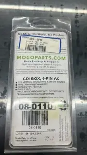 MOGO PARTS CDI 6-PIN- 50-125CC 4-STROKE MALE PLUG