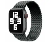 For Apple Watch Series Ultra SE 8 7 6 5 4 3 IWatch Band Nylon Strap 42MM/44MM/45MM - S - Black 5#