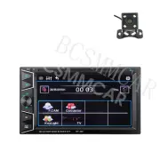 Car DVD Player Stereo 6.2in Touch Screen Bluetooth FM Radio Dash USB SD AUX-IN (for: Porsche)