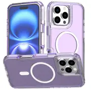 PROTEKTR OrchidShield Case for iPhone 15 Pro Max - Purple