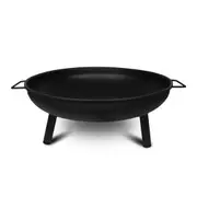 Portable Outdoor Fire Pit Fireplace Open Patio Heater Garden Plant Bowl Steel