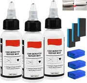 Ultimate Paint Restorer,Car Scratch Repair Wax, Car Buff Out Scratch, Scratch Repair Wax for Car, Car Scuff Removal, Car Paint Restorer,Label & Sticker Remover Cleaner Spray for Car (3pcs)