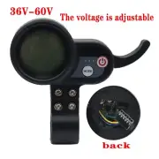 Easy to Read Electric Scooter LCD Display Control Panel 6pin Plug For JP 36 60V