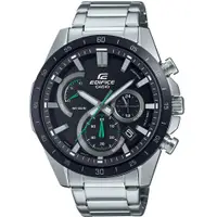 在飛比找誠品線上優惠-CASIO 卡西歐 EDIFICE 粗曠動感計時碼錶手錶 E