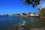 View of the Waterfront, Lahaina, Maui, Hawaii - Color Photo Print