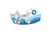 Hape Captain's Rocking Boat Kids Toddlers Motor Skills Learning Fun Toy 12M+