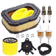 For Kohler Courage SV710-SV740 20-27HP Twin Cylinder Air Filter Tune Up Kit Set